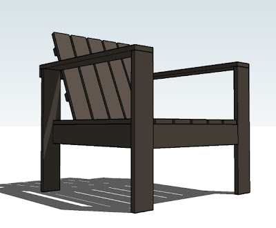 outdoor chair plans